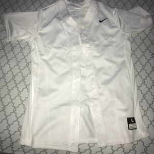 Nike button up shirt
